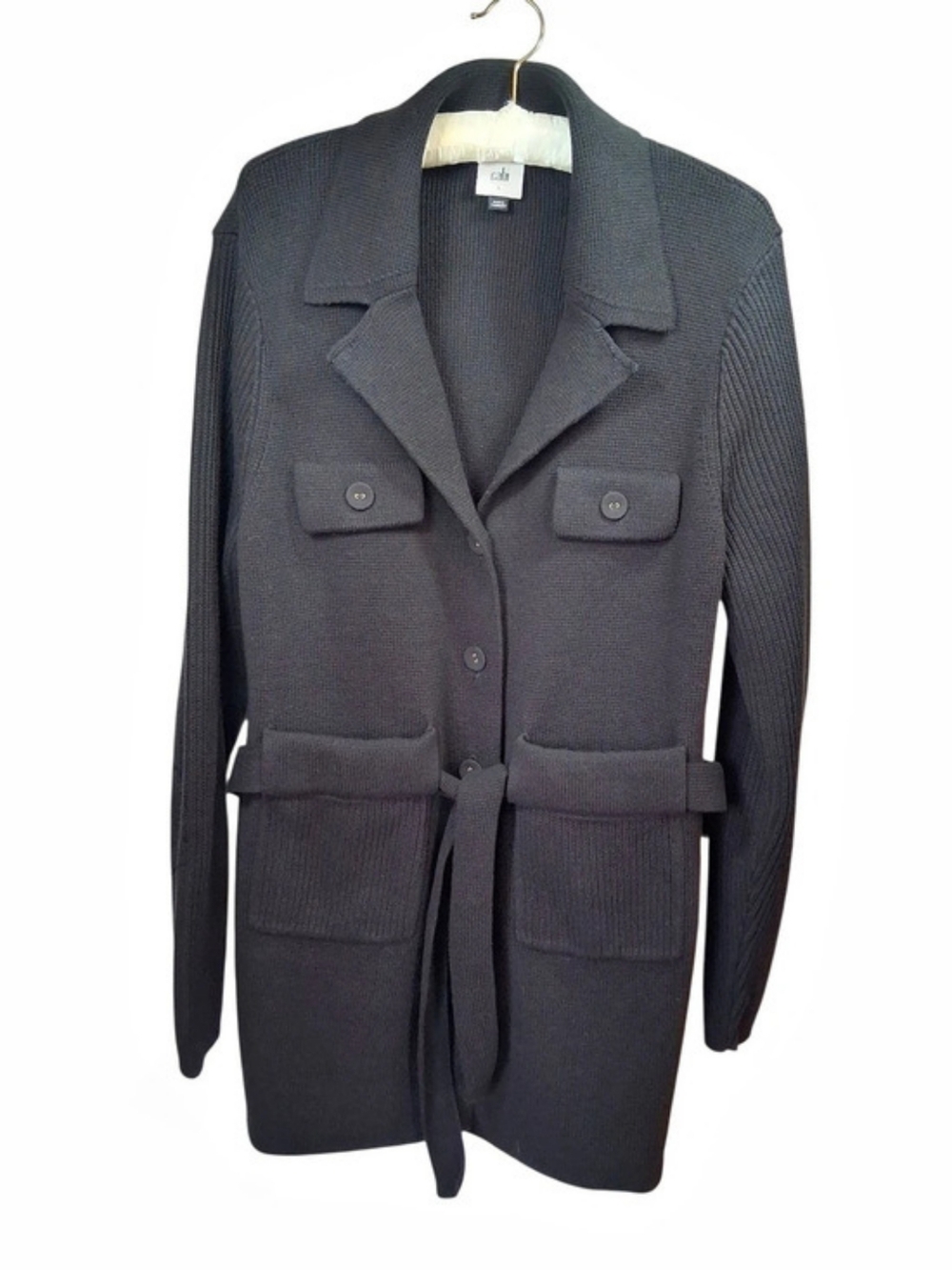 Cabi Jackie Cardigan Black Size Large #6174